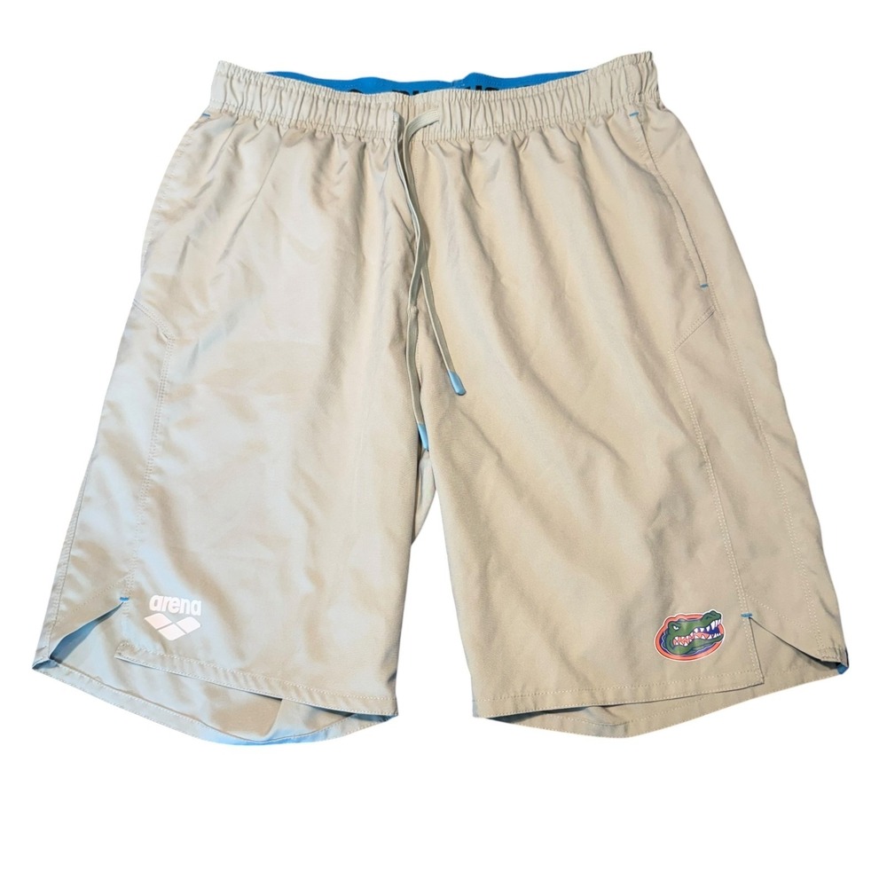 University of Florida Mens Arena Shorts in Large Light Green